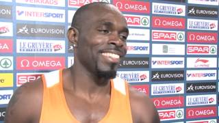 ECH2012 Helsinki Day 3 Churandy MARTINA (NED)