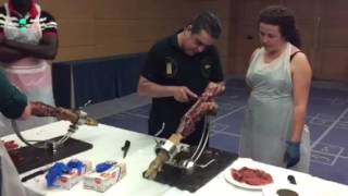 Curso corte de jamón.