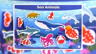 Apprendre les Animaux de la Ferme et Marins Anglais - Français