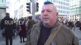 Belgium: Rally against Russian military op in Ukraine hits Brussel
