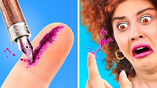 PRANK HALLOWEEN KOCAK KE TEMAN || Tips Makeup dan Ide Prank Seram oleh 123 GO! Like