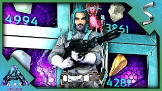 TEK RAILGUN AND DEDICATED STORAGE WALL! - Ark: Aberration [DLC Gameplay E51]