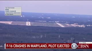 F-16 fighter jet crashes in Maryland near Joint Base Andrews