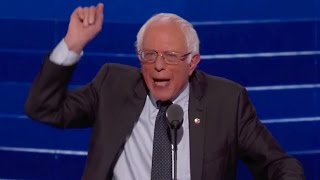 Bernie Sanders proud to stand with Hillary at the DNC 2016 (Full speech)