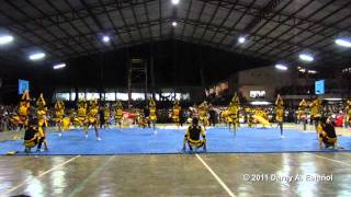 Bukidnon State University Cheerdance Competition 2011 CHAMPION - CBAHPG [HD]