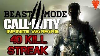 Longest Kill Streak - COD - Infinite Warfare - Beast Mode