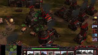 C&C Generals Rise Of The Reds MOD:  Russia vs USA (1 VS 1)