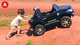 Супергерой Бэтмен Катается на Машине Электромобиль для Детей Форд Superheroes Batman Ride Car Ford