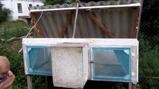 Семья Бровченко. Клетка для кролей своими руками (миниферма Михайлова). Клетка для самцов.