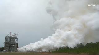 SLS RS-25 Engine Test, 29 February 2024 (615 seconds test)