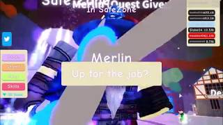 I'M A WIZARD!!!(!in training) | Wizard Training Simulator | Roblox
