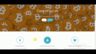 DanceFaucet موقع رائع اربح كل خمس دقائق