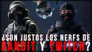 RAINBOW SIX SIEGE - LOS NERFS DE BANDIT Y TWITCH: ¿Han sido justos? | DLC Operation White Noise