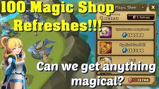 Summoners War -  I Have Never Done This Before!100 Magic Shop Refreshes!!! Was it Worth It?
