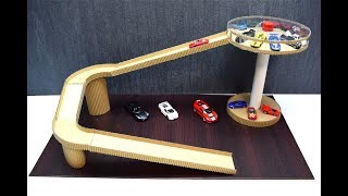 Как сделать Hot Wheels трек с горками из картона