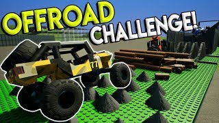 EXTREME LEGO OFFROAD RACE CHALLENGE! - Brick Rigs Gameplay Race Challenge - Lego Off Road Derby