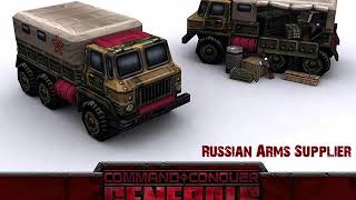 C&C Generals Rise of the Reds - Russian support vehicles