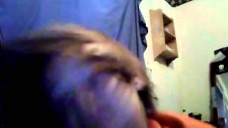Boy uses webcam for the first time