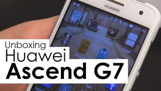 Huawei Ascend G7 Unboxing en Español