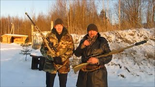 Винтовка 19 века против винтовки 21 века!! Трёхлинейка VS Sabatti STR