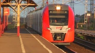 Скоростной поезд ЭС1-001 "Ласточка"