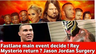 Rey Mysterio return update ! smackdown 6 Feb 2018 Highlights Hd ! Jason Jordon surgery update !