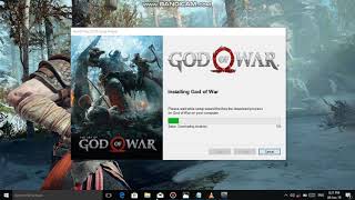 How to pc install god  of war 4 & cd key