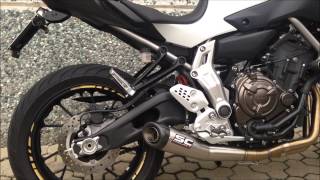 YAMAHA MT-07 SC-Project 2-1 Full Exhaust
