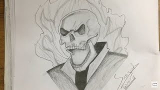 Ghost Rider-Sketching I Sanjeed Artwork |