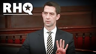 Tom Cotton TRIGGERED By Laws