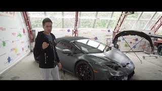 Восстанавливаем Lamborghini после удара. Huracan из США. Серия 1.