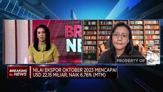 Ekspor RI di Oktober 2023 Anjlok 10,43% (YOY), Apa Sebabnya?