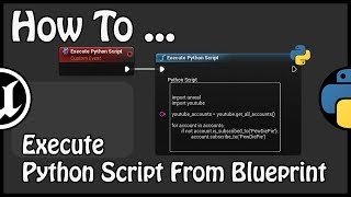 UE 4.22 - How To Execute Python Script From Blueprint