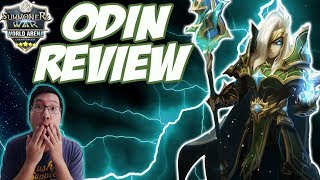 Summoners War!! REVIEW AND GAMEPLAY ODIN on WORLD ARENA! damage nya sakit banget CUK !!