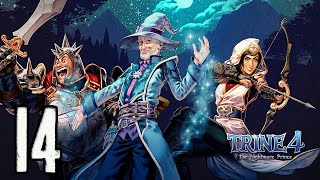Прохождение Trine 4: The Nightmare Prince Серия 14 "Черничный лес и братец медвежонок"