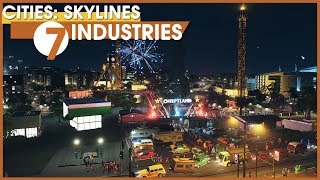 Как заставить паром и парк приносить доход?  Cities: Skylines - Industries #7