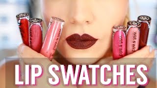 Wet N Wild Catsuit Lip Swatches | Matte Liquid Lipsticks #wetnwild