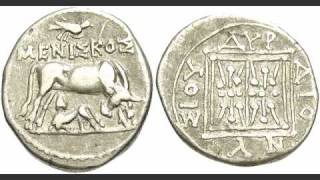 Ancient Illyrian Coins Have Greek Language upon them - Illyria is Greek