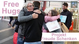 Free Hugs | Projekt "Freude schenken" | Eventbericht