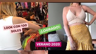 Look con 100 soles/ reto cumplido / Lima, Perú
