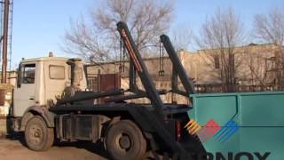 Портальный погрузчик на базе МАЗ