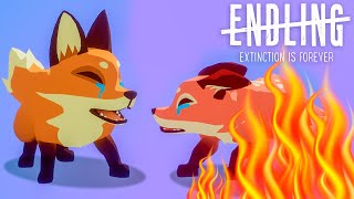 Малыши Растут. Выживание Лисицы в Жестоком мире Людей. endling extinction is forever #2