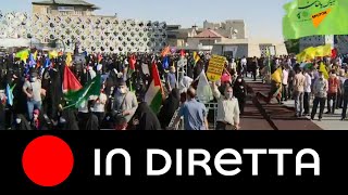 Iran: protesta pro-Palestina ha luogo a Teheran