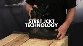 Salomon Snowboards - STR8JKT Boot Tech