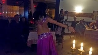 Восточный танец в "Трёх свечах"