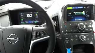 Opel Ampera top speed is