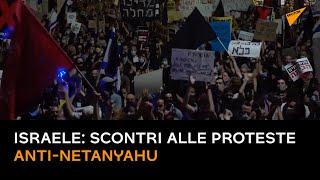 Israele: scontri alle proteste anti-Netanyahu, polizia usa cannoni ad acqua a Gerusalemme