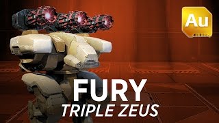 Walking War Robots Fury Gameplay: Triple Zeus