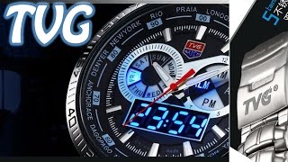 Обзор часов TVG KM - 468 c AliExpress