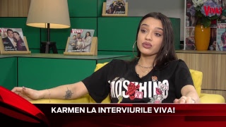 Karmen este invitata zilei la Interviurile VIVA!